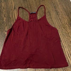 Brandy Melville burgundy tank top